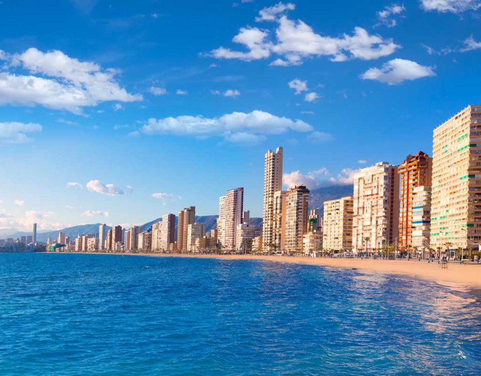 Día soleado en Benidorm